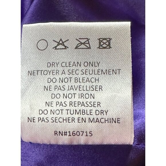 retrofete Corset Dress in Purple Small New Womens Celebrity Maxi Gown - Picture 12 of 14